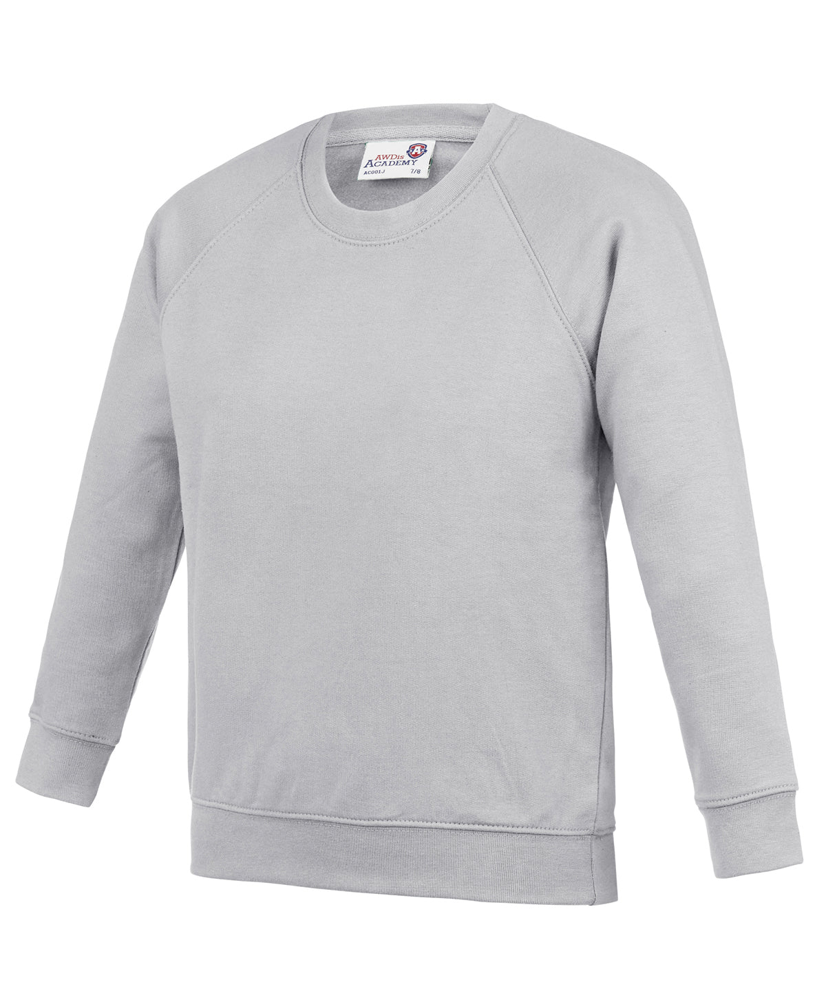 Kids Academy raglan sweatshirt - Academy Grey