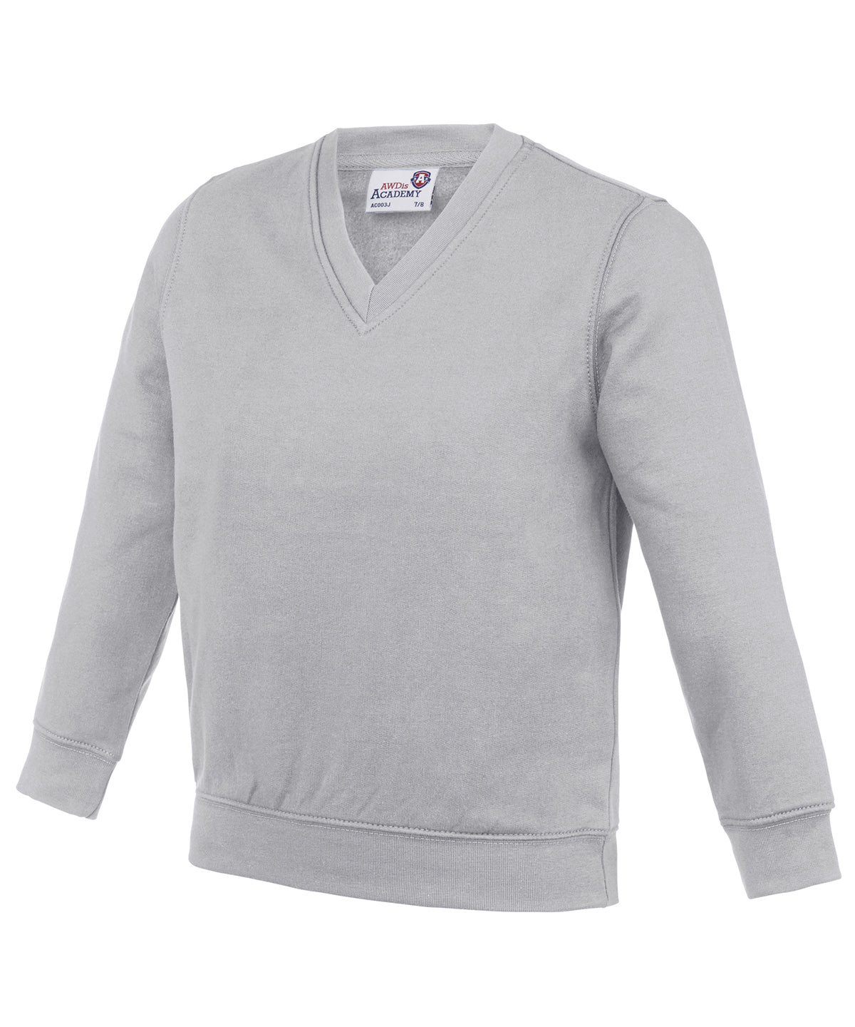Kids Academy v-neck sweatshirt - Academy Grey