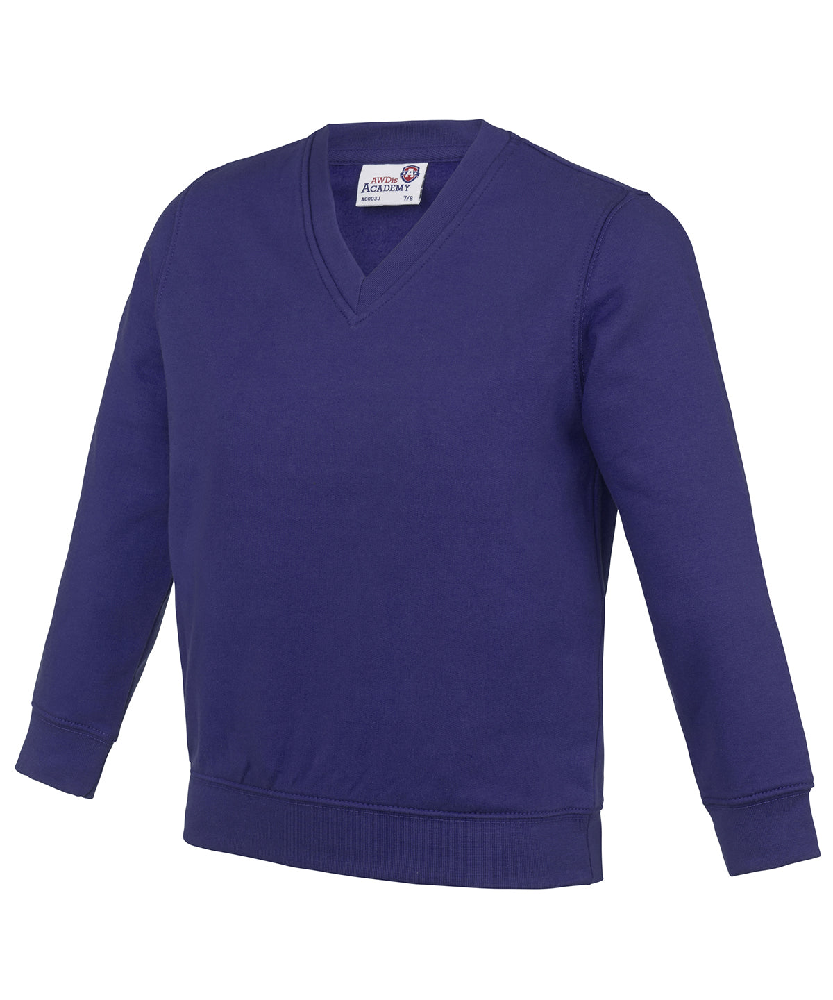 Kids Academy v-neck sweatshirt - Academy Purple