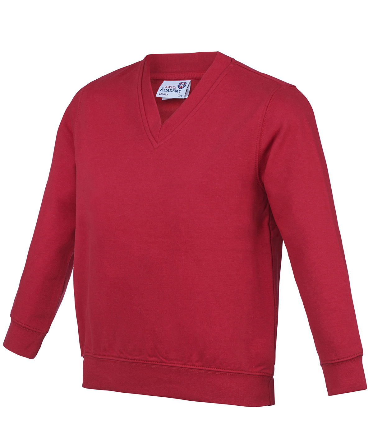 Kids Academy v-neck sweatshirt - Academy Red