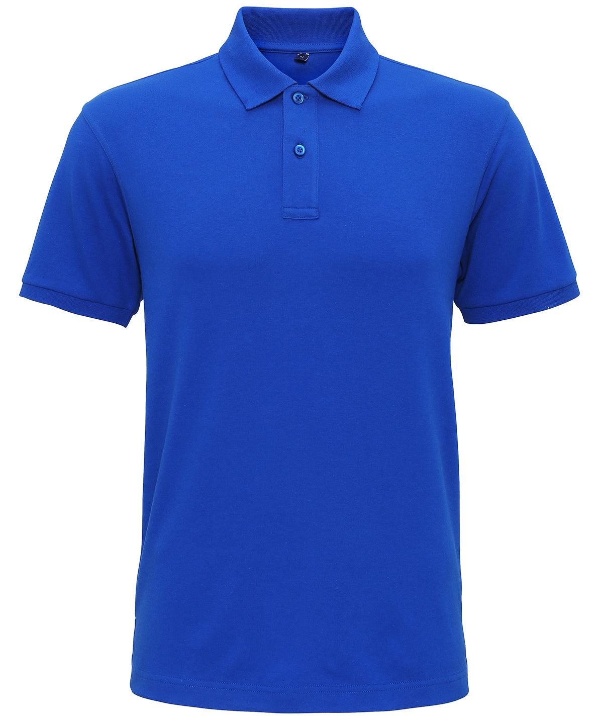 Men's super smooth knit polo - Bright Royal