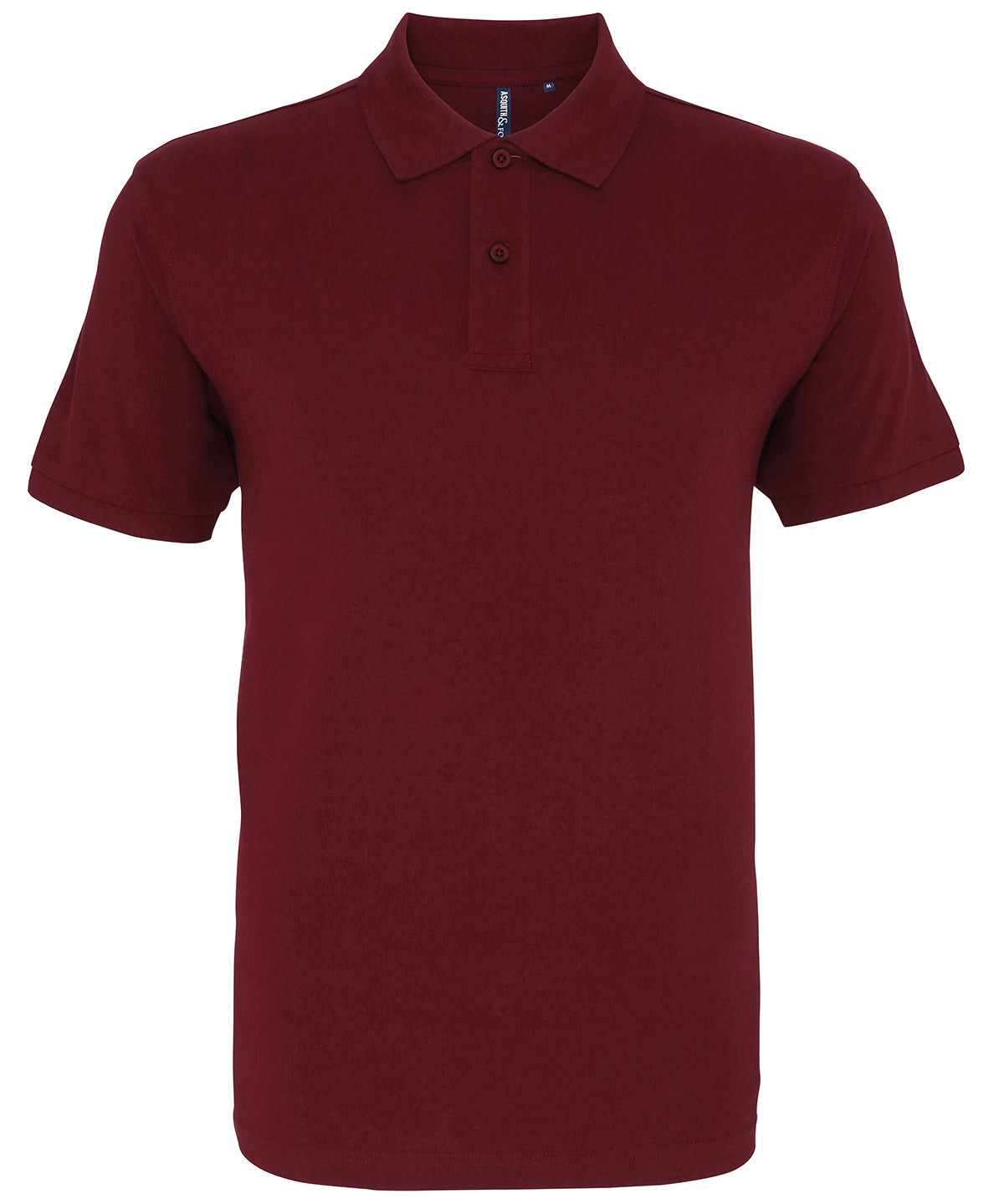 The Asquith & Fox polo - Burgundy