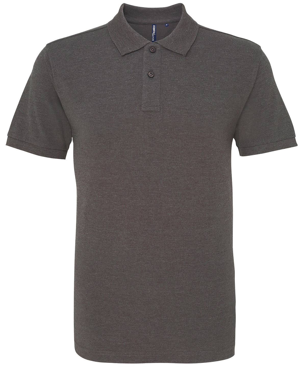 The Asquith & Fox polo - Charcoal*†
