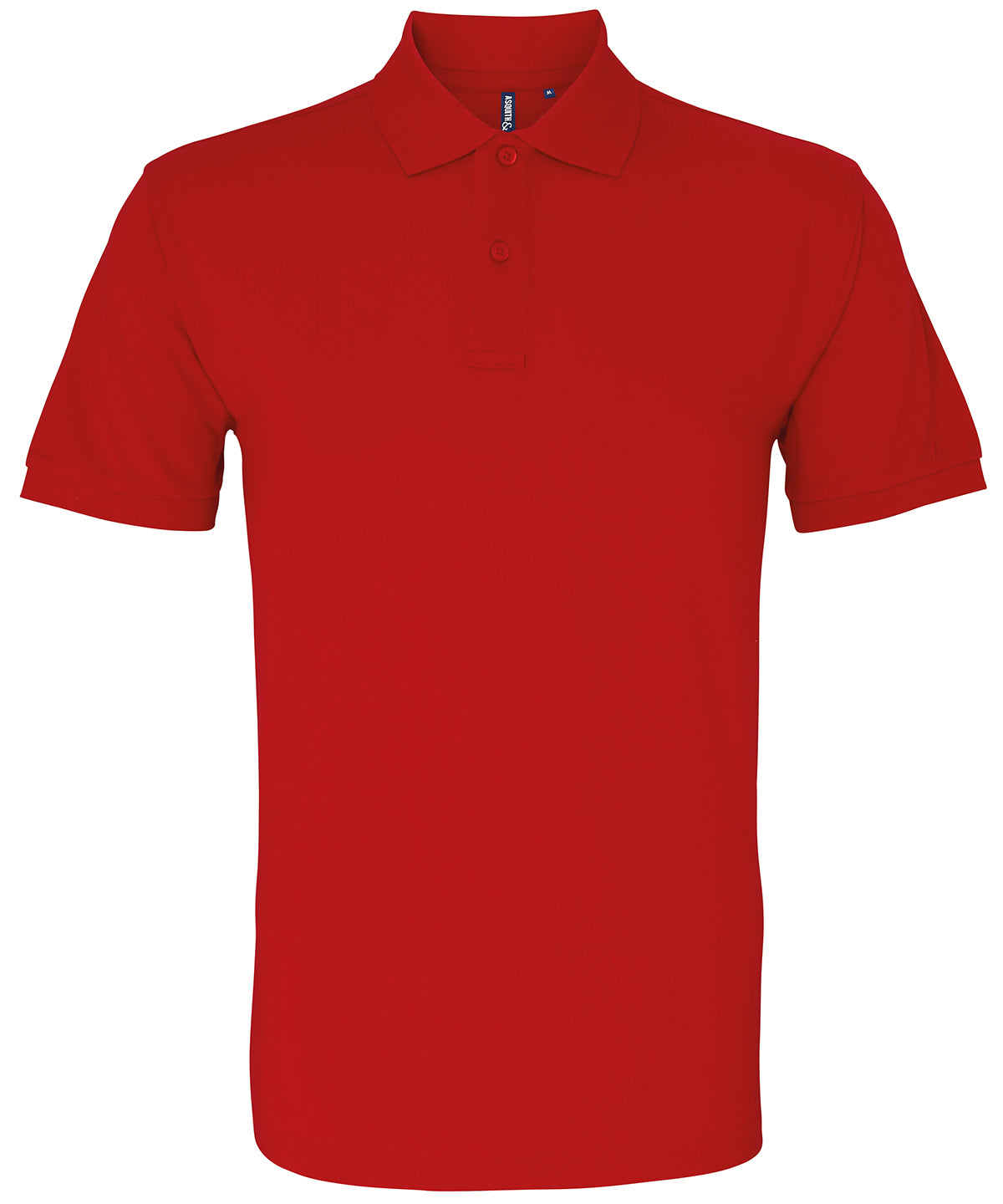 The Asquith & Fox polo - Cherry Red