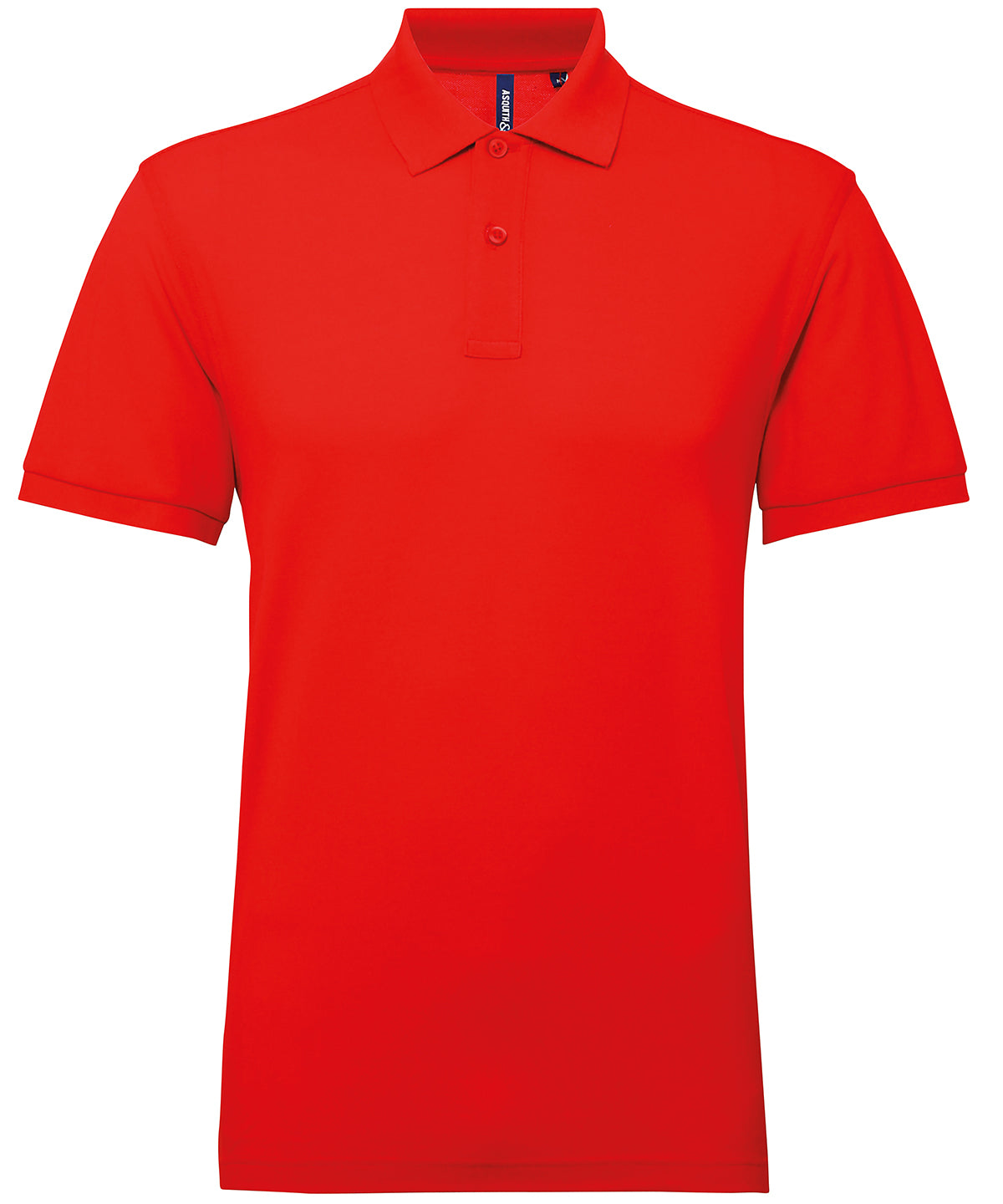 Men’s polycotton blend polo - Cherry Red
