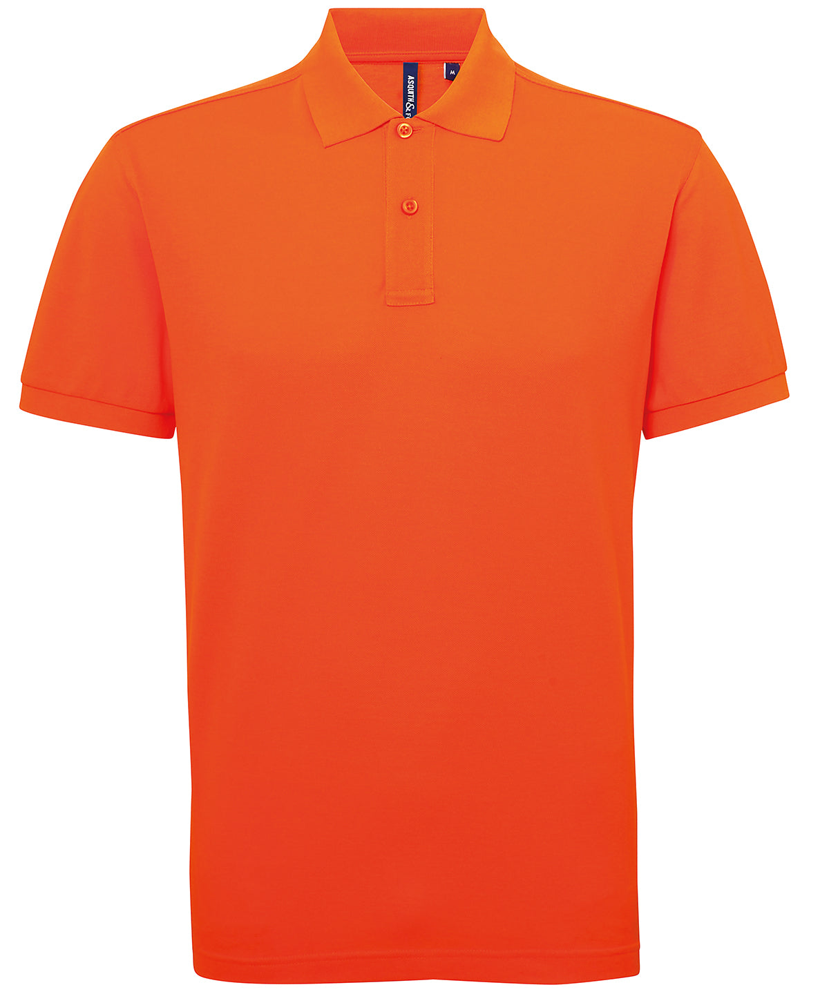 Men’s polycotton blend polo - Orange