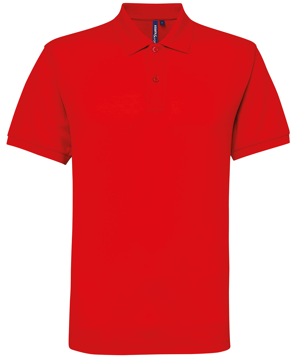 Men’s polycotton blend polo - Red