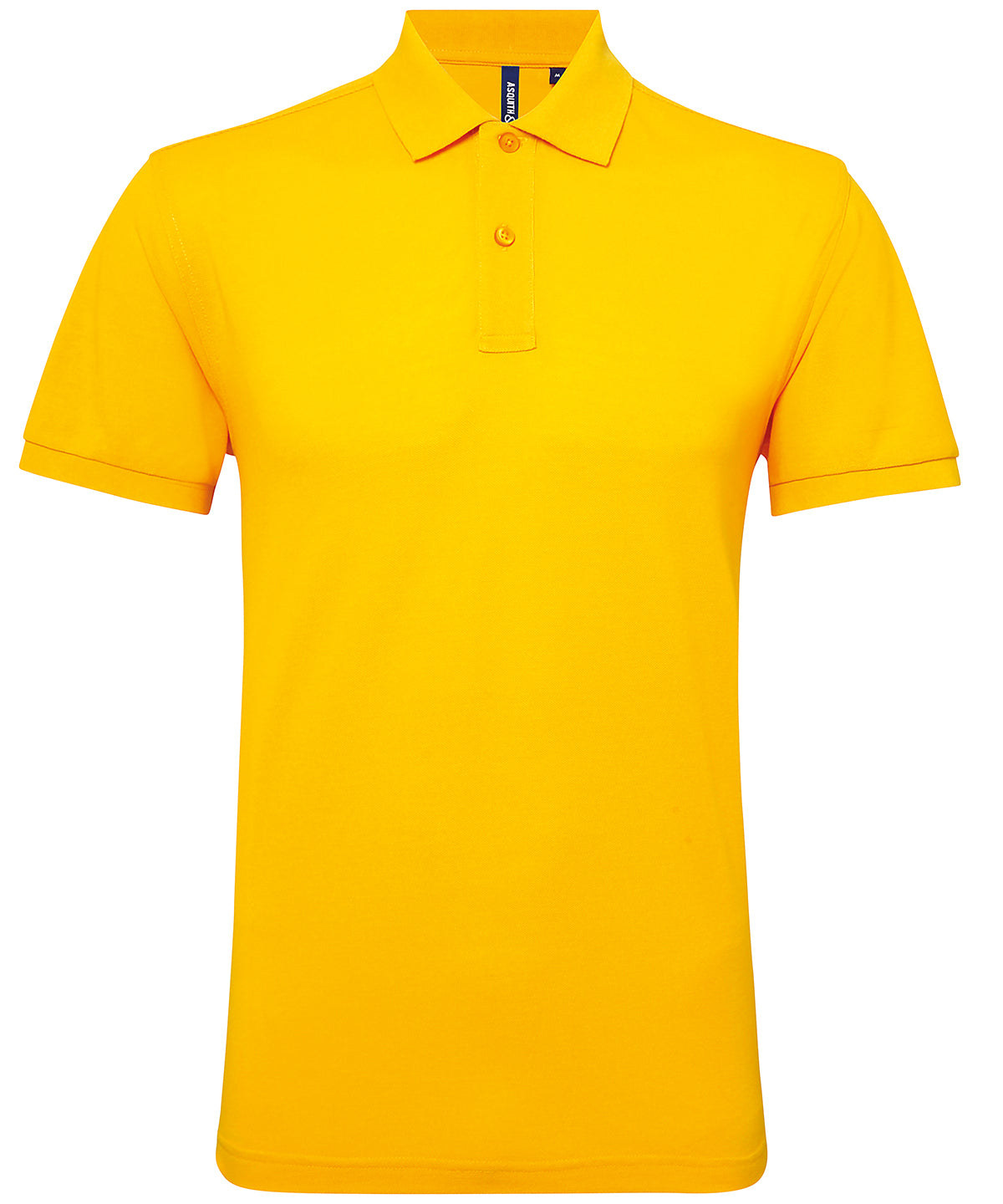 Men’s polycotton blend polo - Sunflower