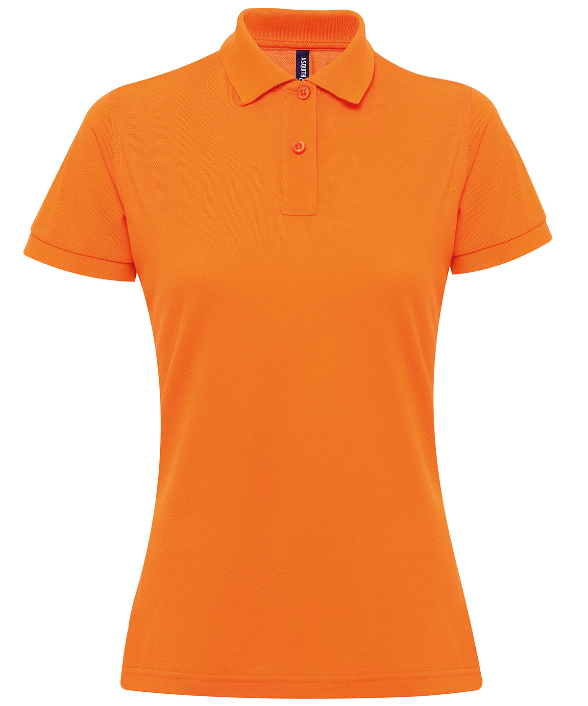 Women’s polycotton blend polo - Orange