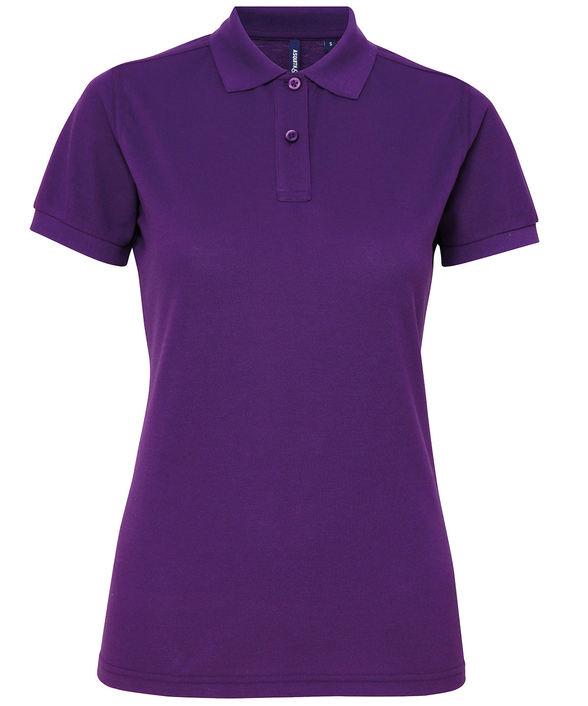 Women’s polycotton blend polo - Purple