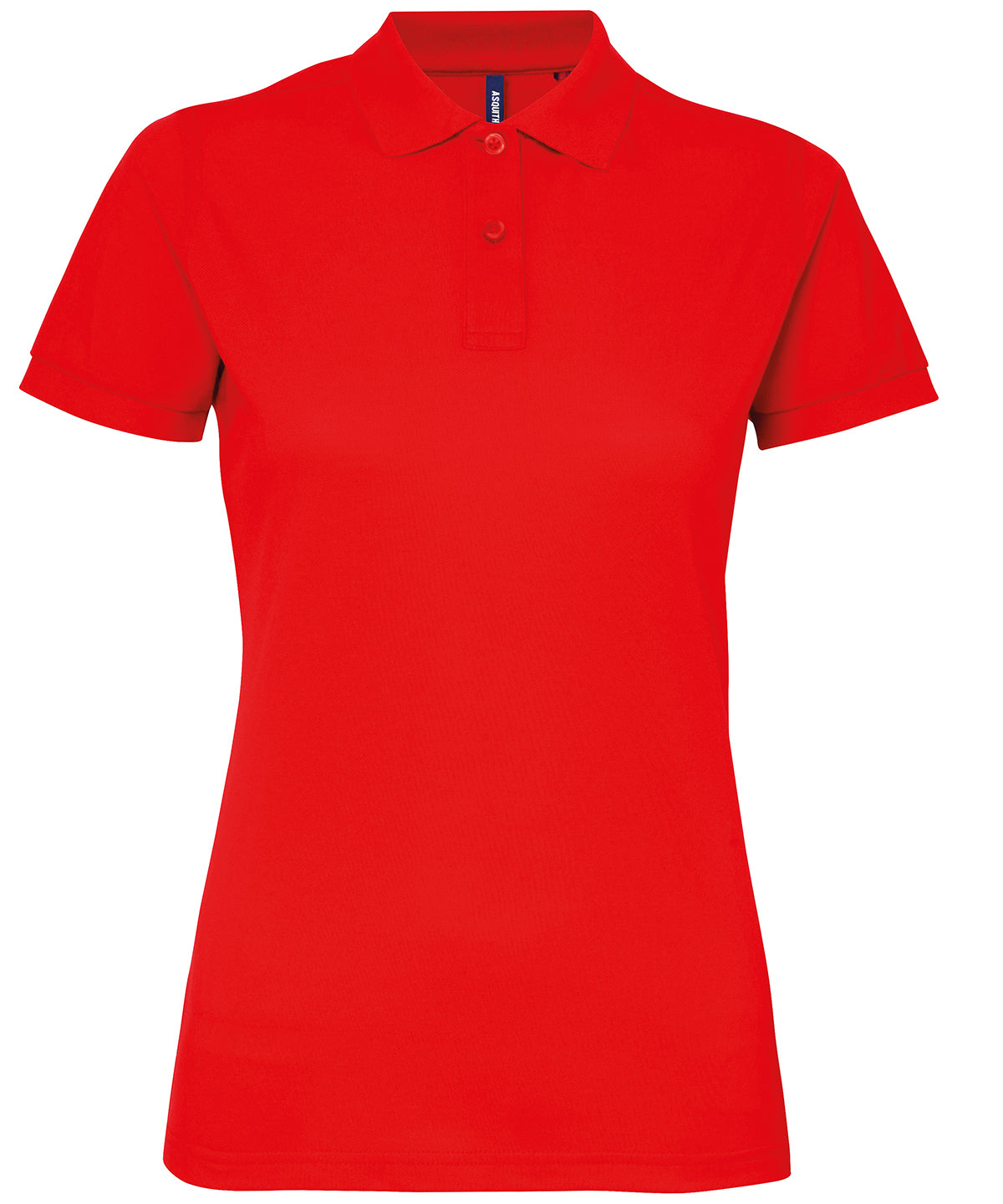 Women’s polycotton blend polo - Red