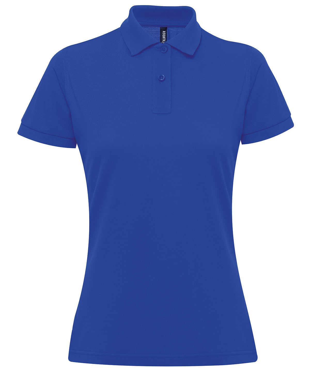 Women’s polycotton blend polo - Royal