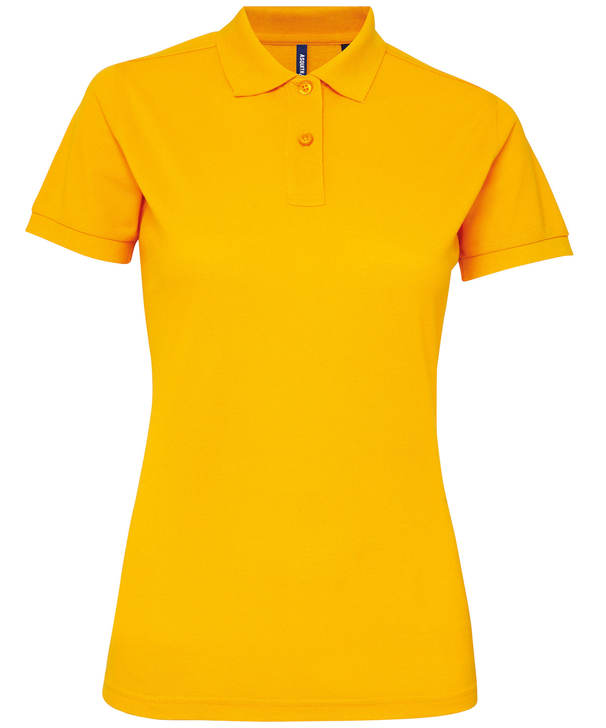 Women’s polycotton blend polo - Sunflower