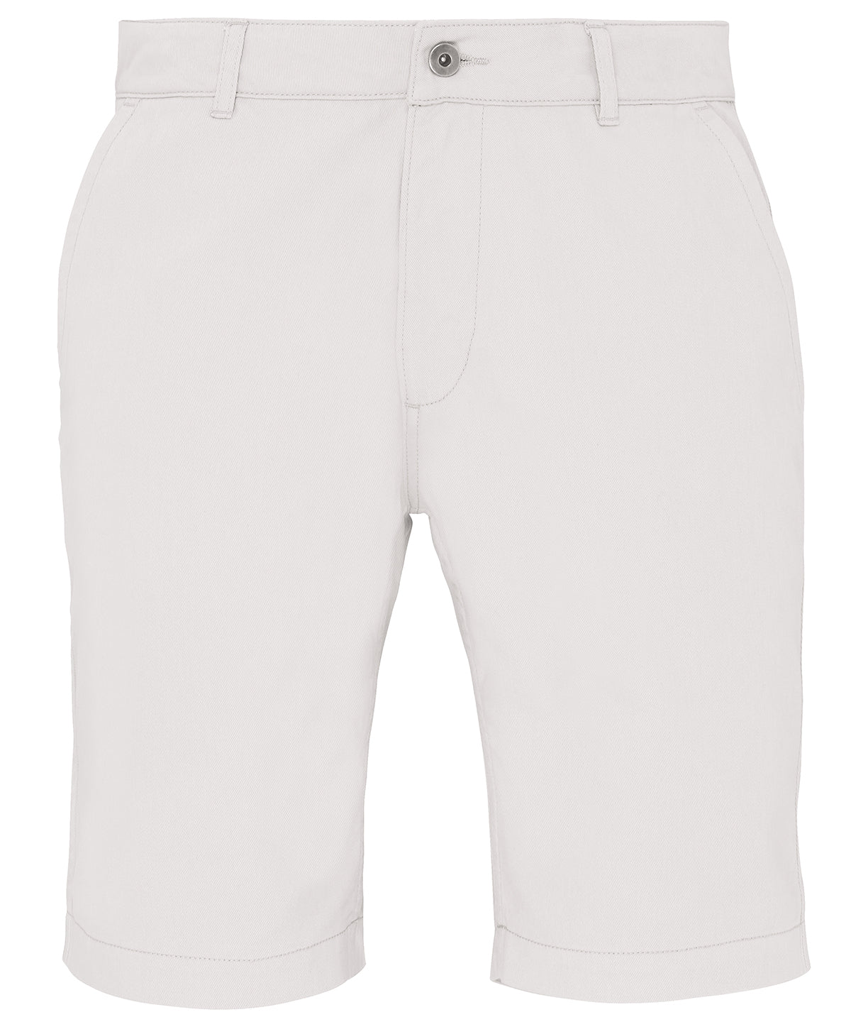 Men's chino shorts - White