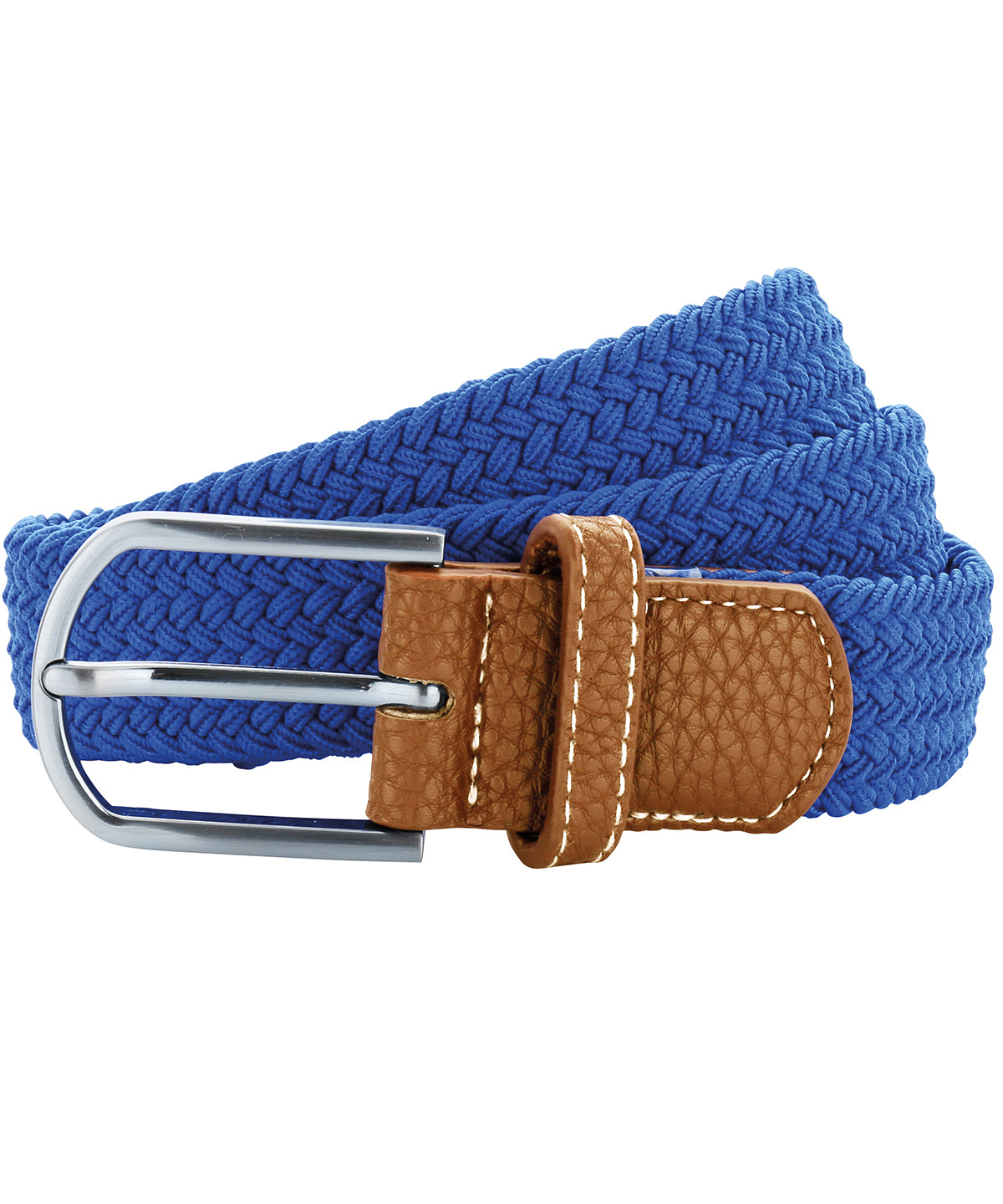 Braid stretch belt - Royal