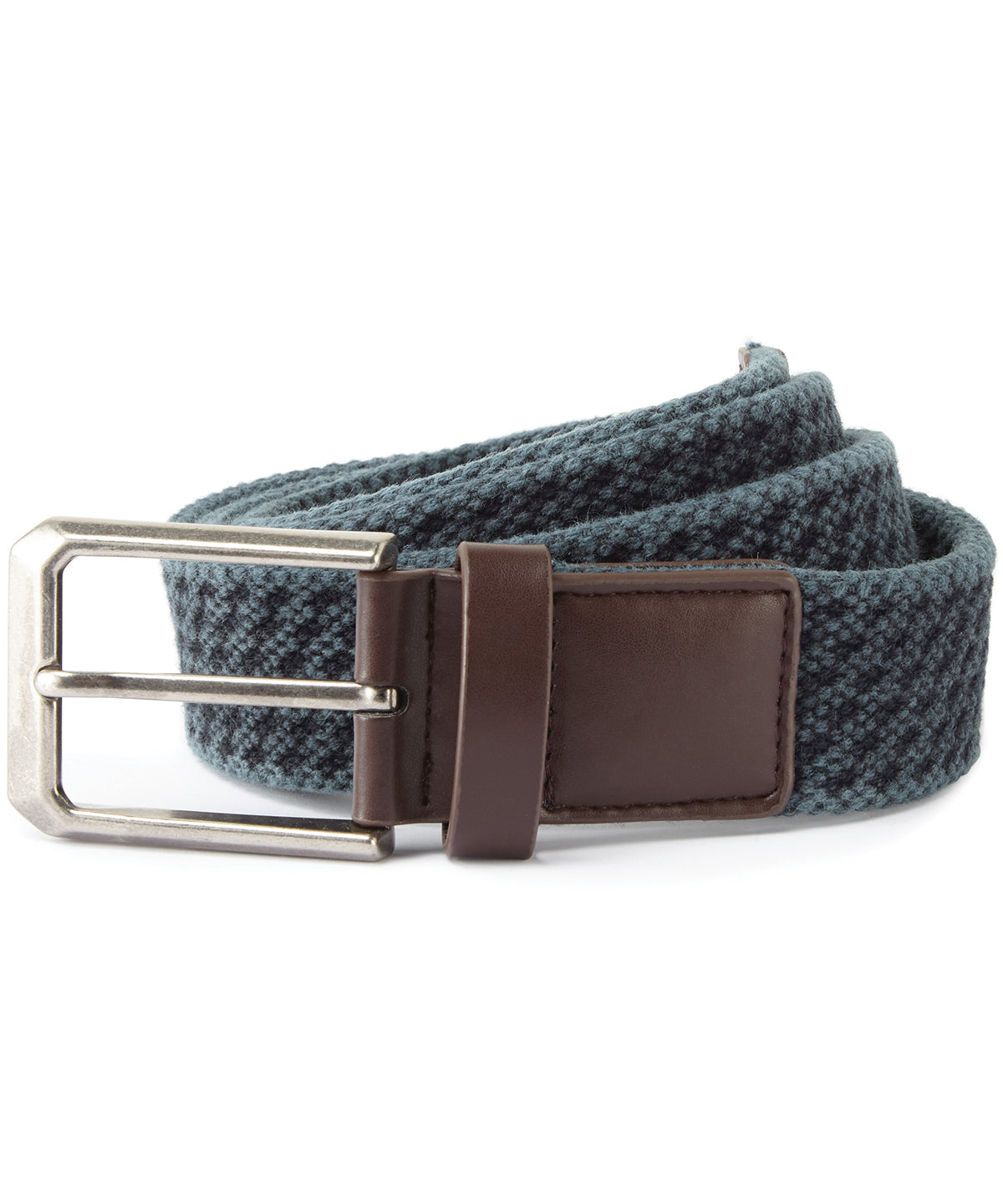 Men's vintage wash canvas belt - Navy
