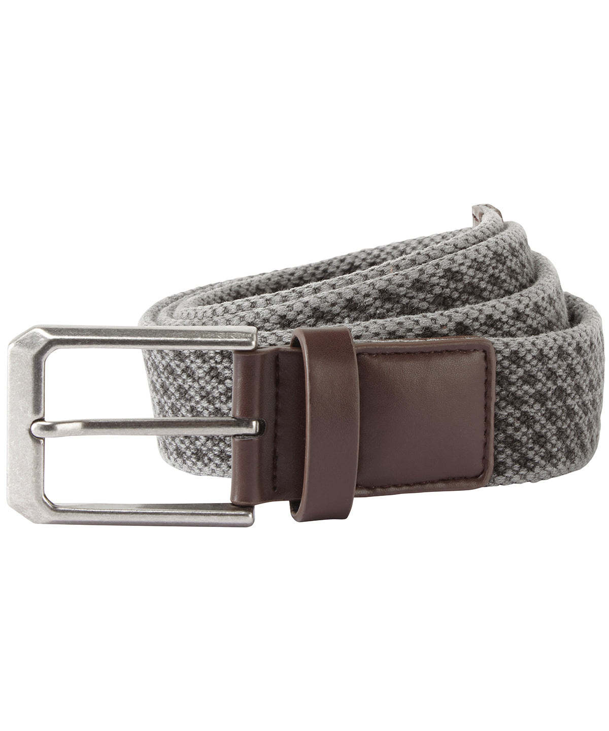 Men's vintage wash canvas belt - Slate