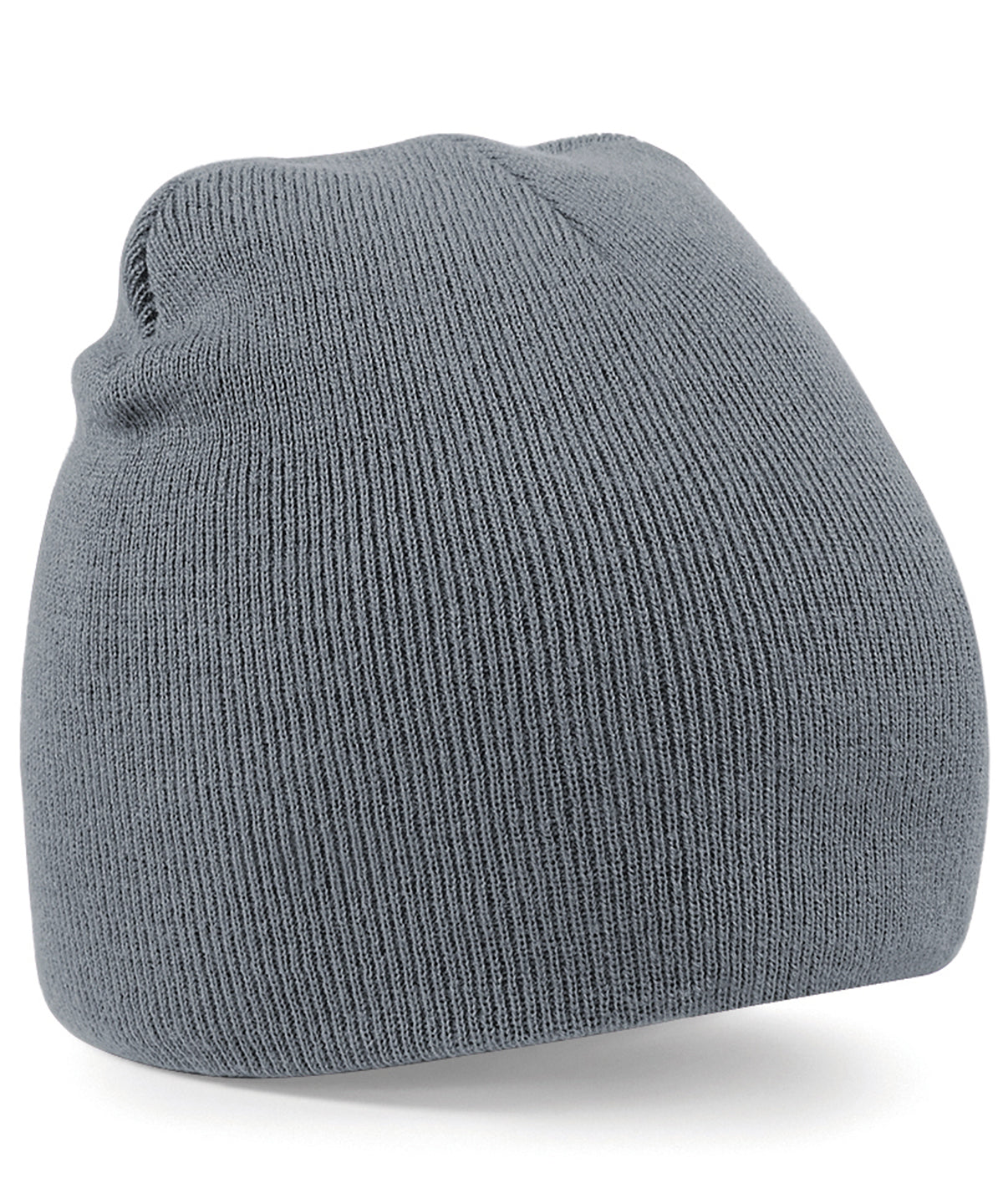Two-tone pull-on beanie - Graphite Grey