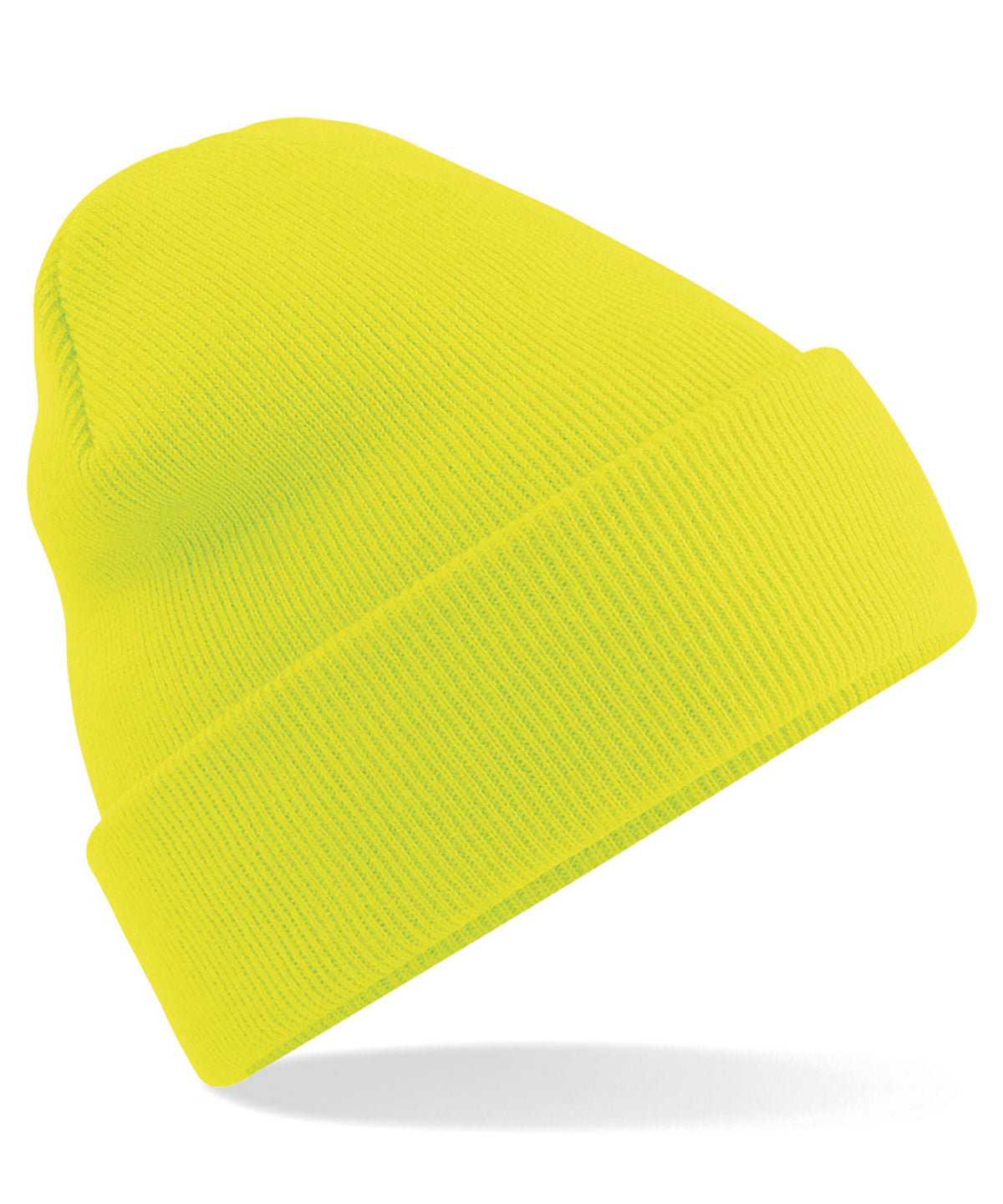 Original cuffed beanie - Fluorescent Yellow