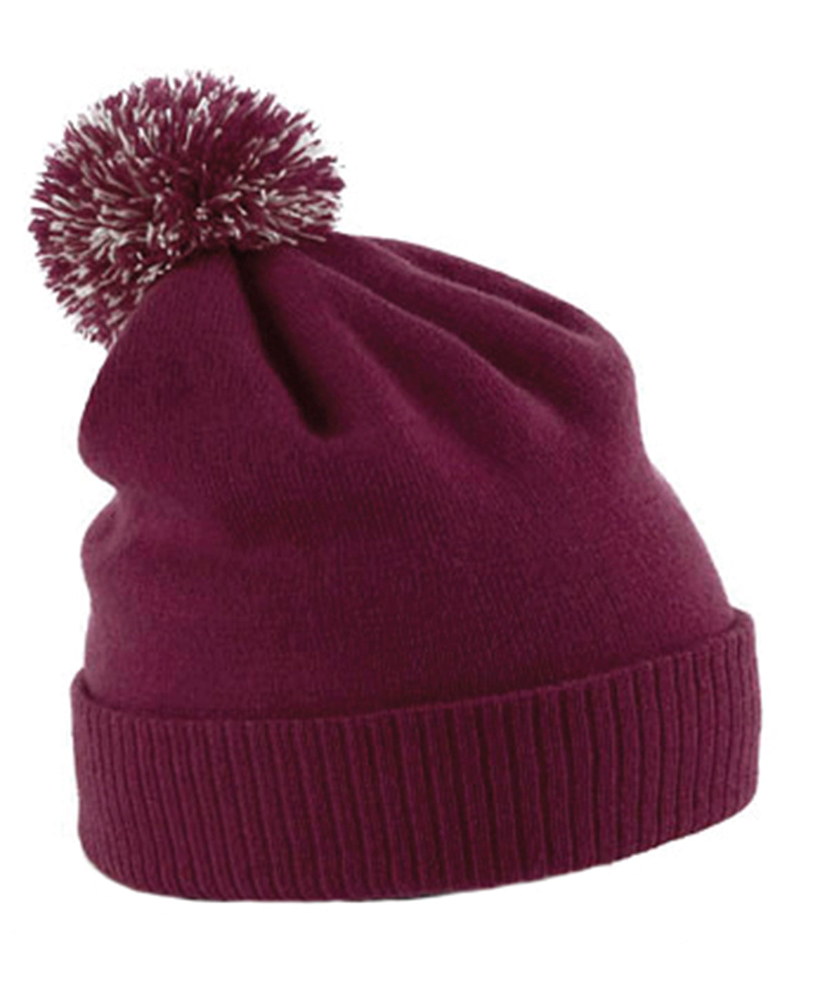 Snowstar® beanie - Burgundy/Off White
