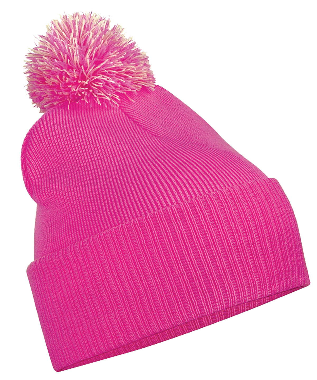 Snowstar® beanie - Fuchsia/Off White