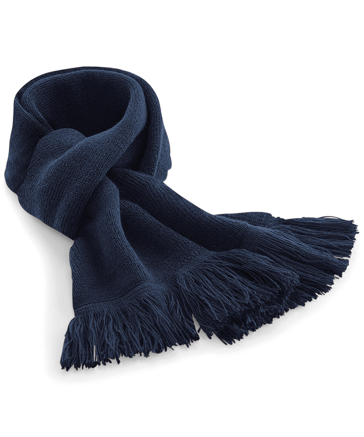 Classic knitted scarf - French Navy