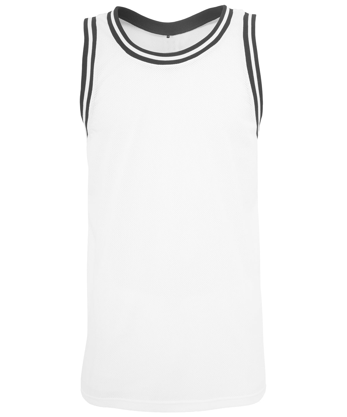 Mesh tank top - White/Black