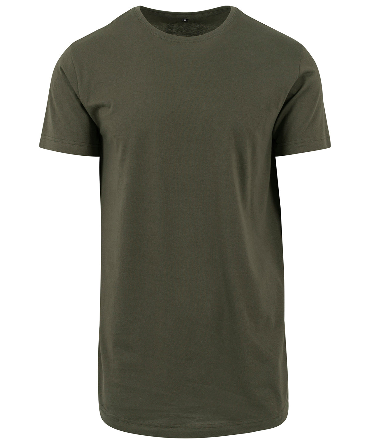 Shaped long tee - Olive