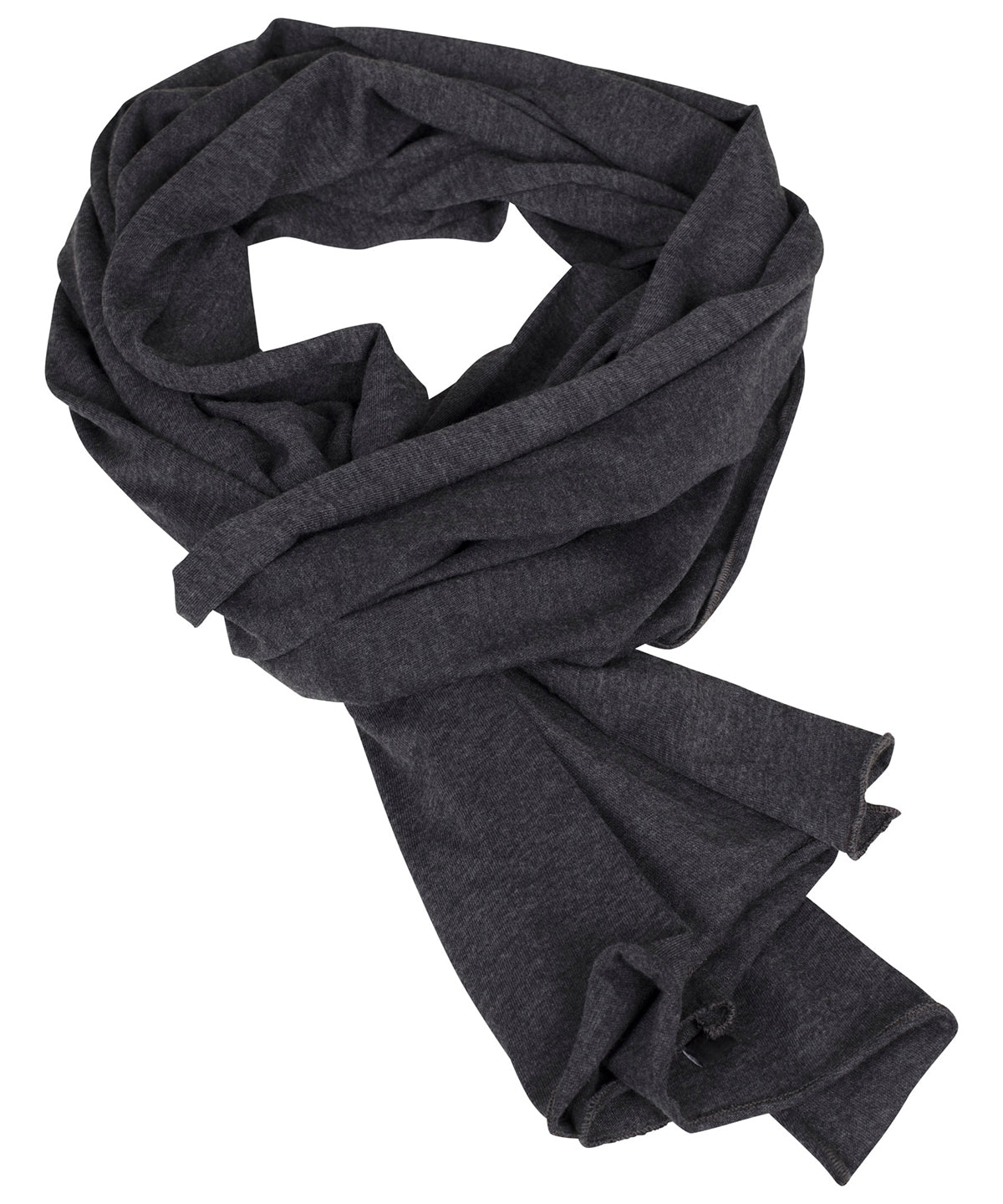 Jersey scarf - Charcoal