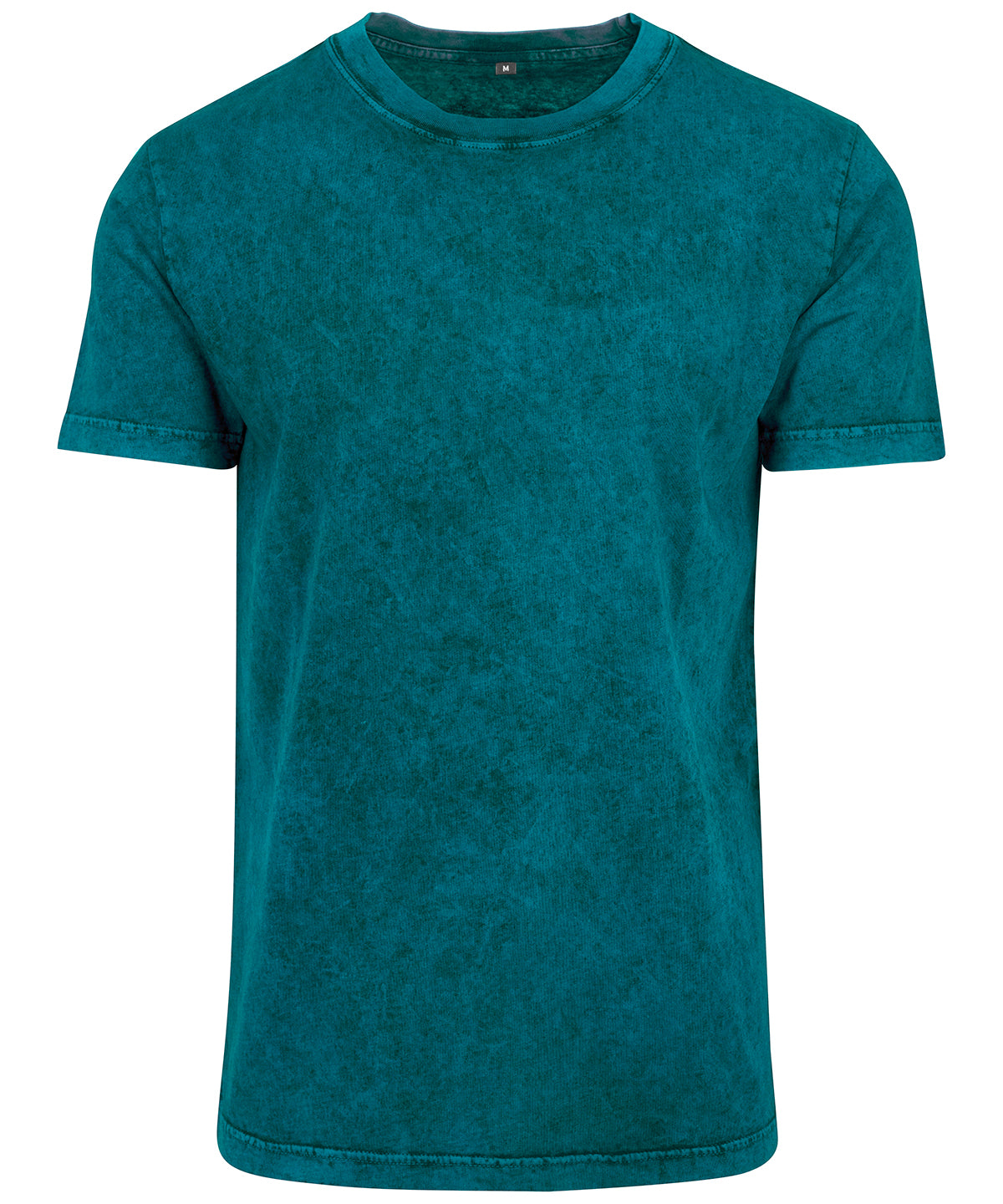 Acid washed tee - Teal/Black