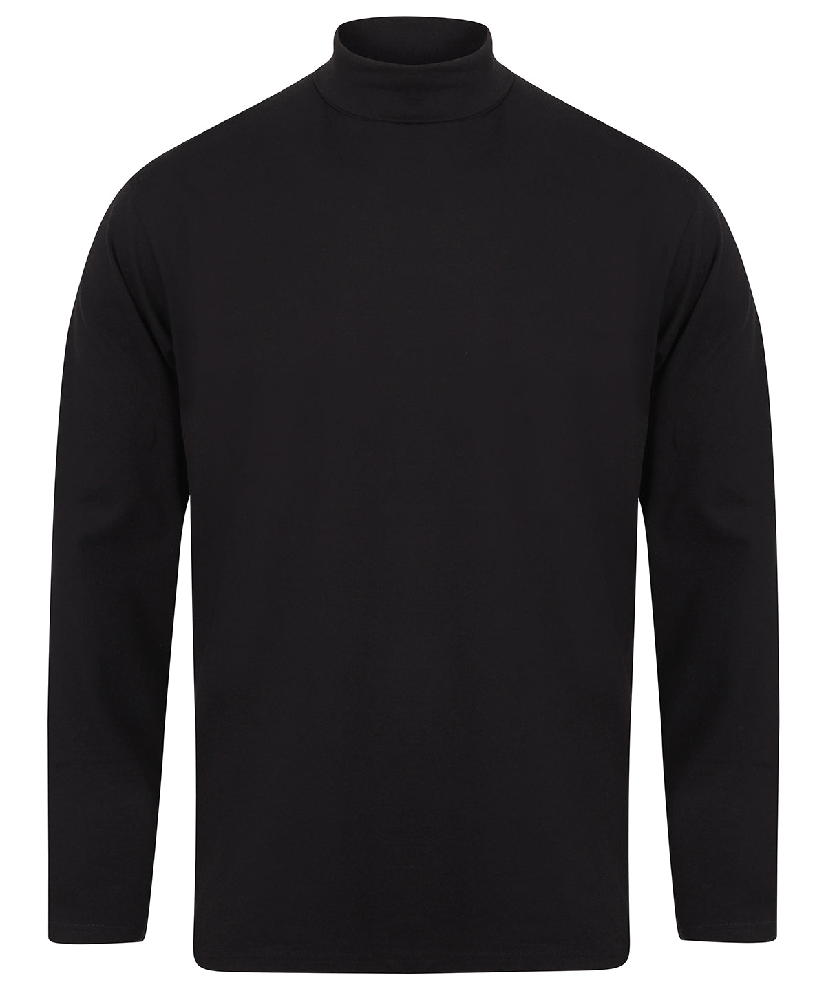 Long sleeve roll neck top - Navy