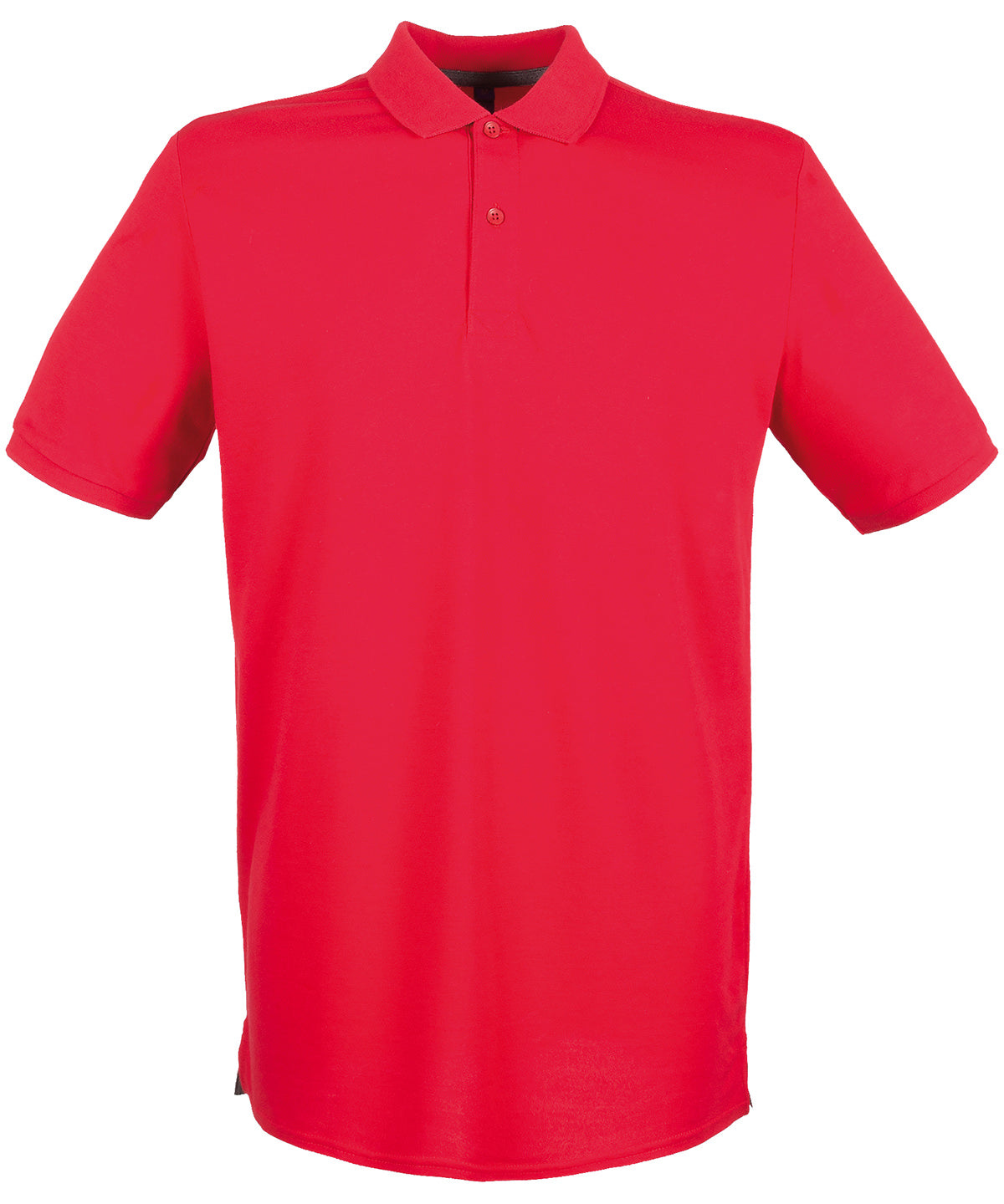 Micro-fine piqué polo shirt - Classic Red