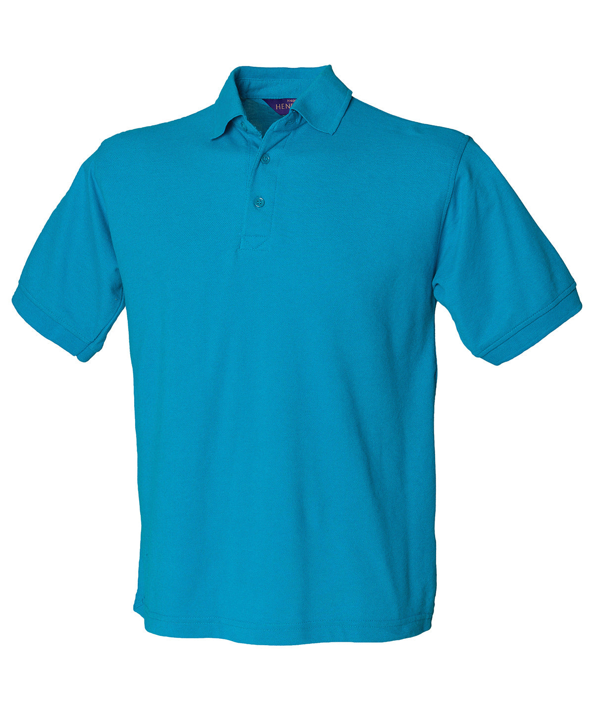 65/35 Classic piqué polo shirt - Turquoise