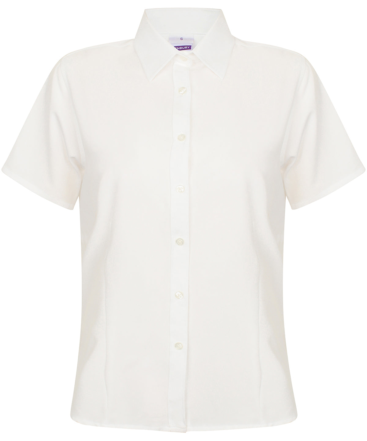 Women's wicking antibacterial short sleeve shirt - White