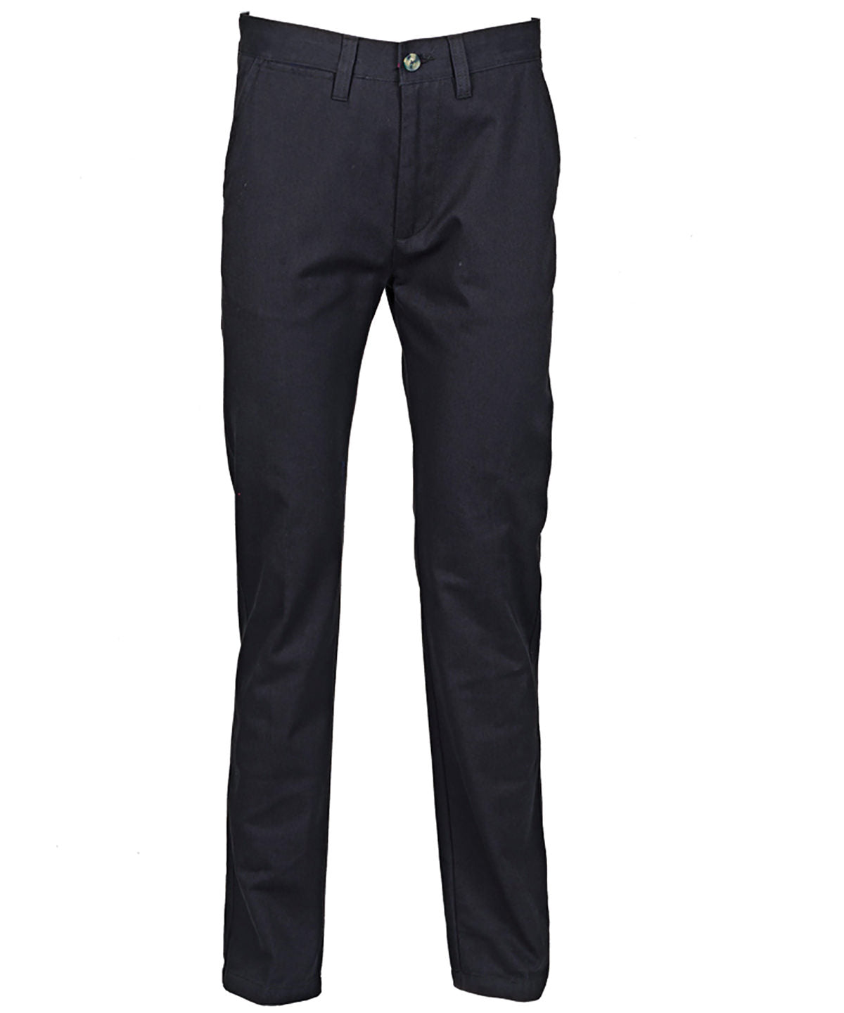 Women's 65/35 flat fronted chino trousers - Navy