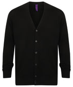 V-button cardigan