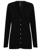 Women's v-button cardigan