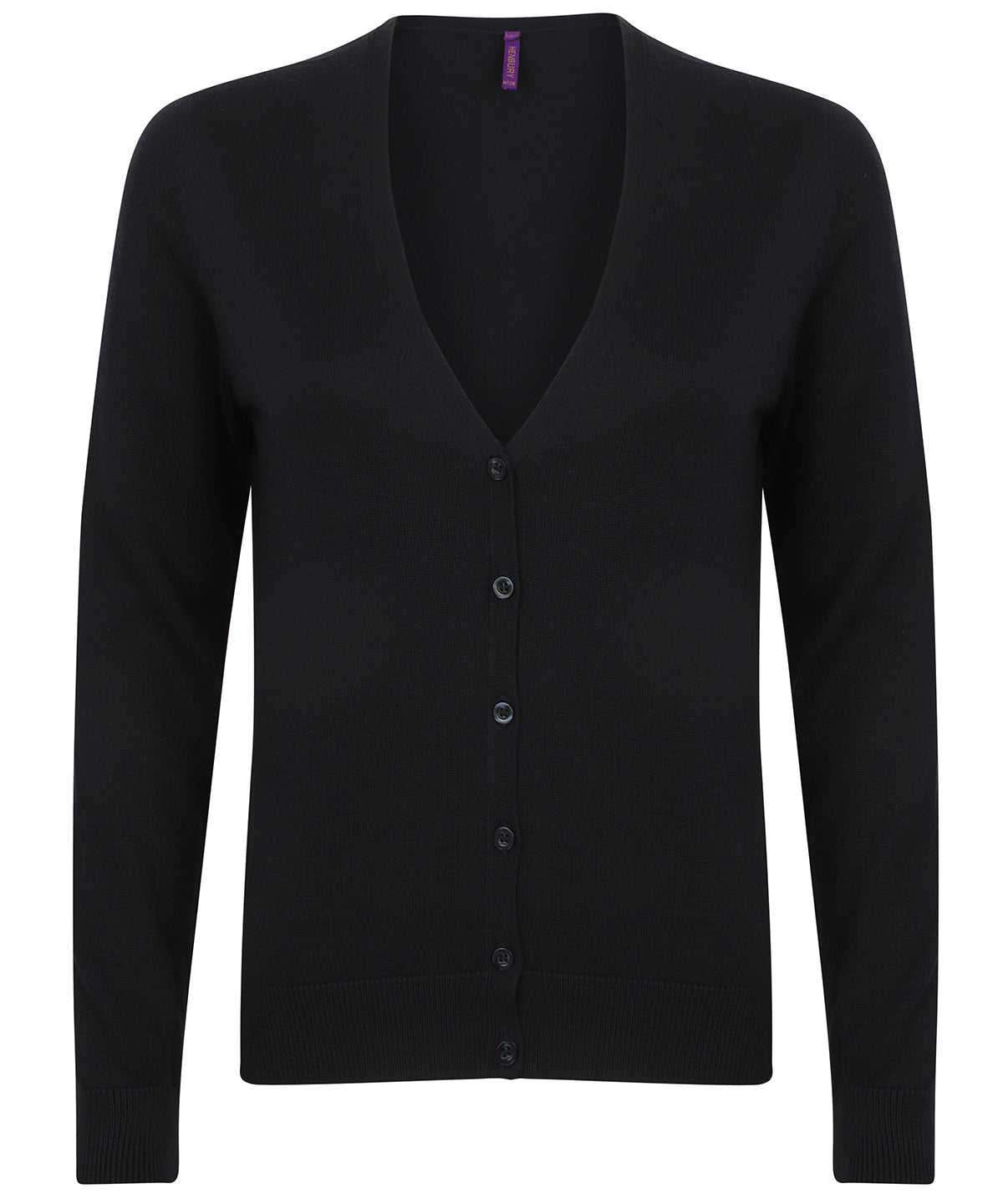 Women's v-neck cardigan - Navy