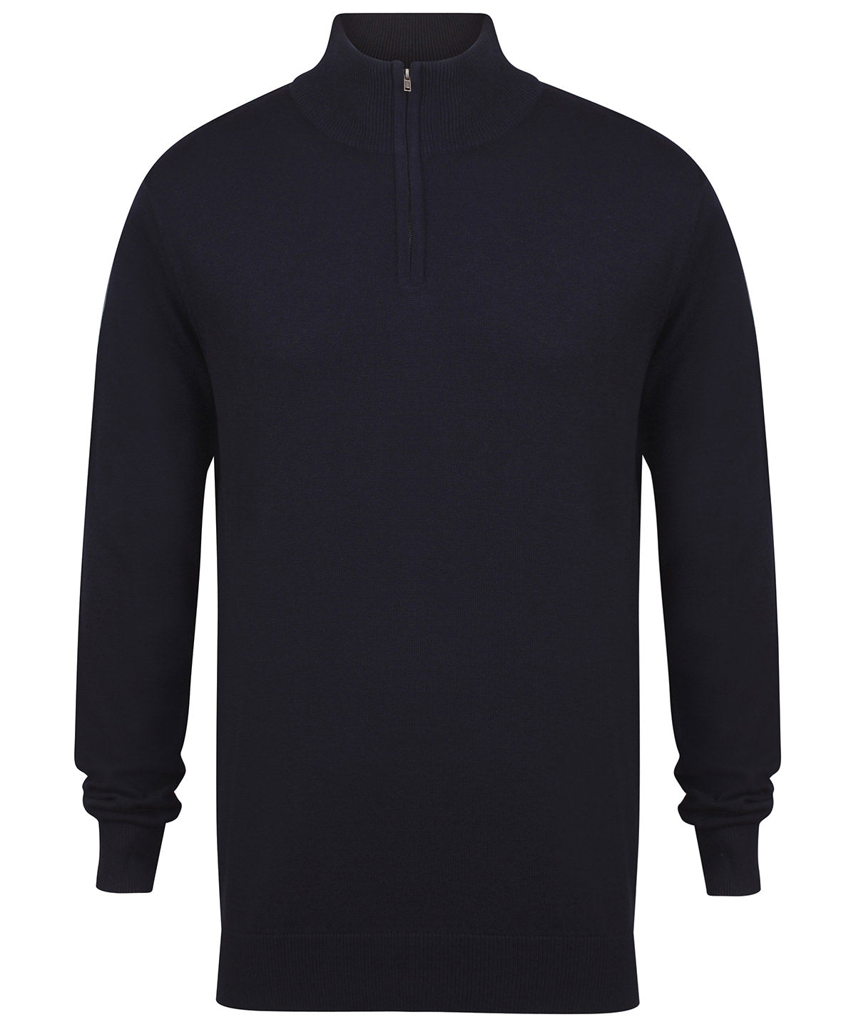 ¼ zip jumper - Navy