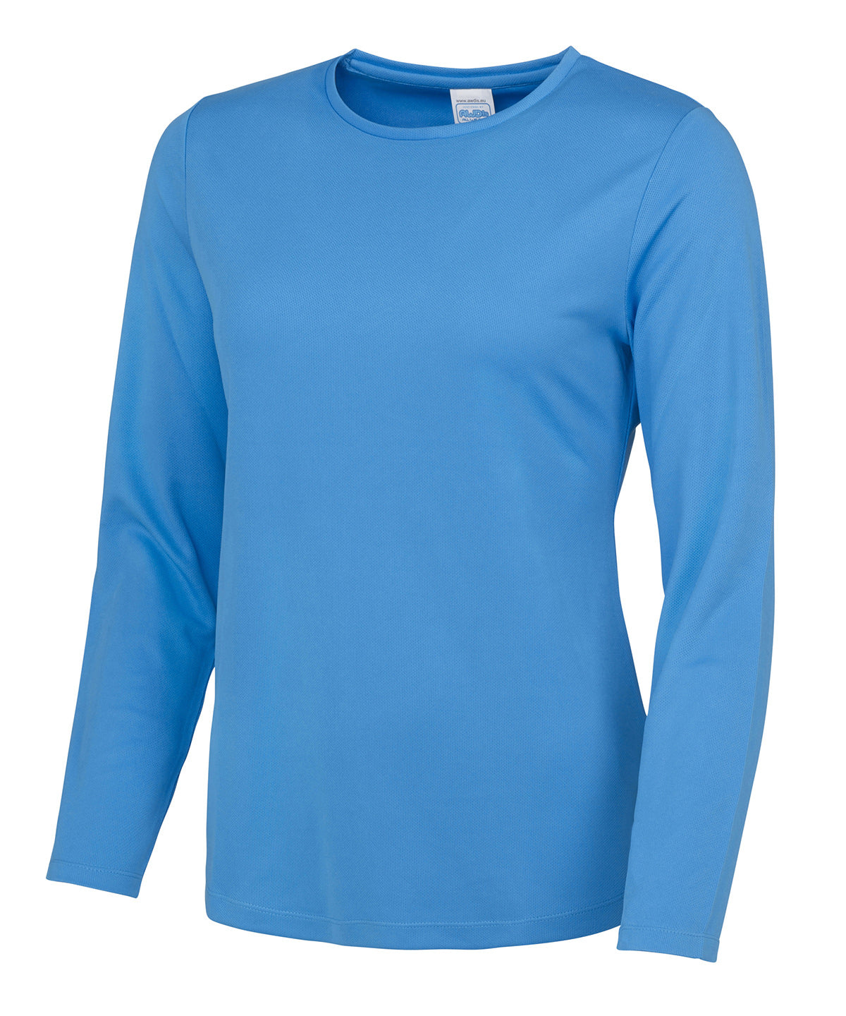 Women's long sleeve cool T - Sapphire Blue