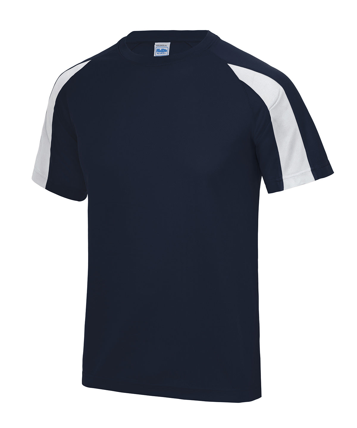 Kids contrast cool T - French Navy/Arctic White