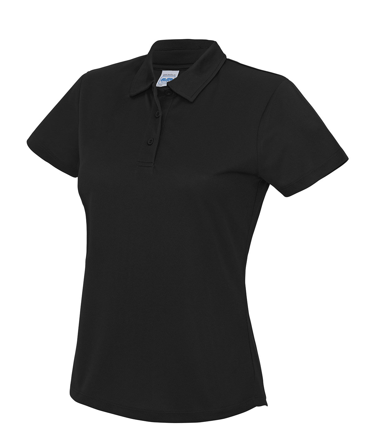 Women's cool polo - Jet Black