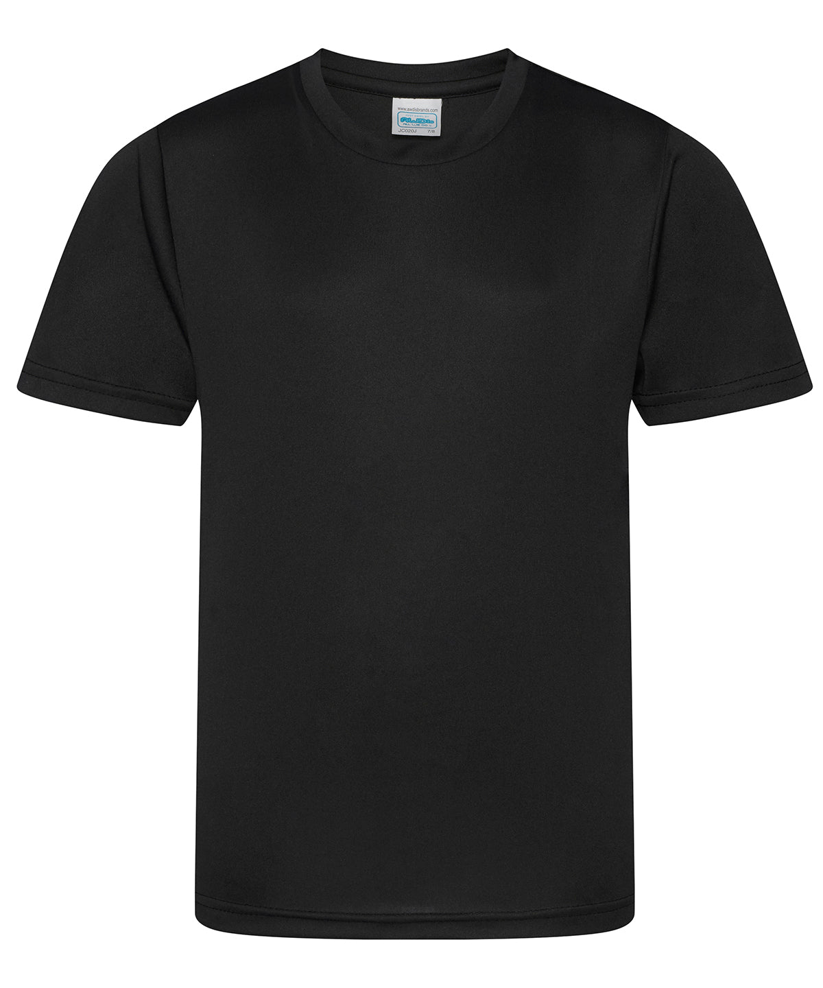 Kids cool smooth T - Jet Black