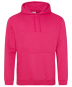 College hoodie - Hot Pink