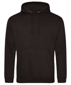 College hoodie - Jet Black