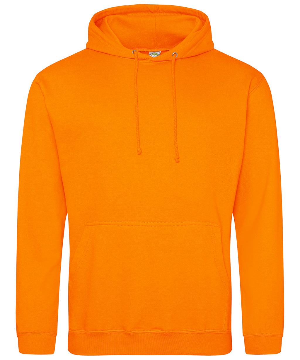 College hoodie - Orange Crush