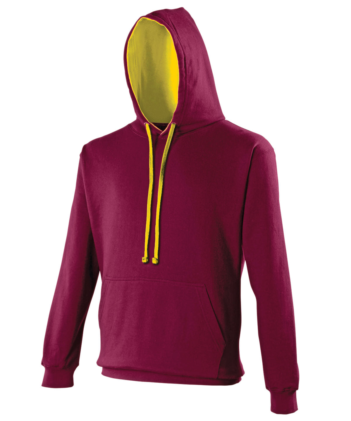 Varsity hoodie - Burgundy/Gold
