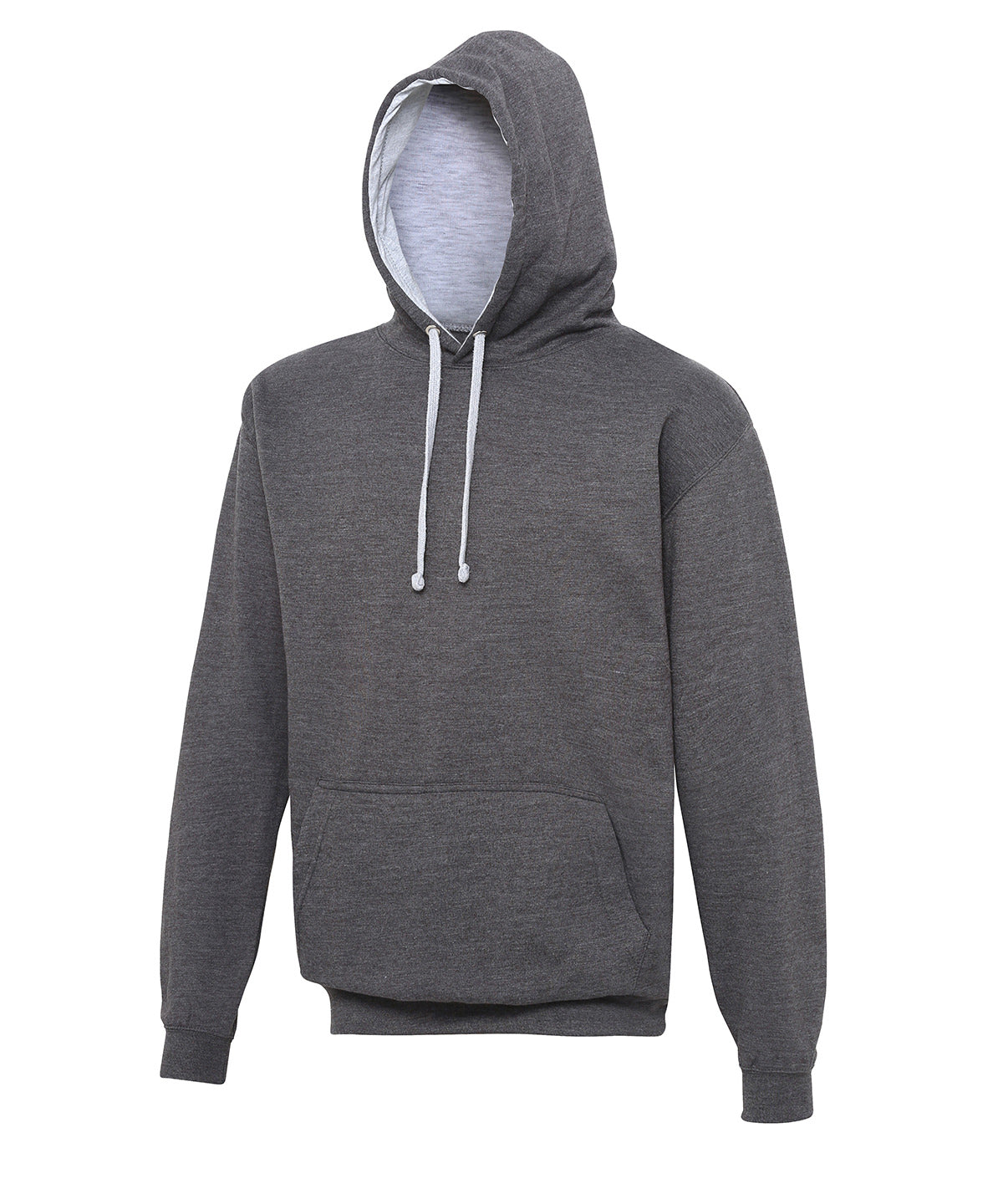 Varsity hoodie - Charcoal/Heather Grey