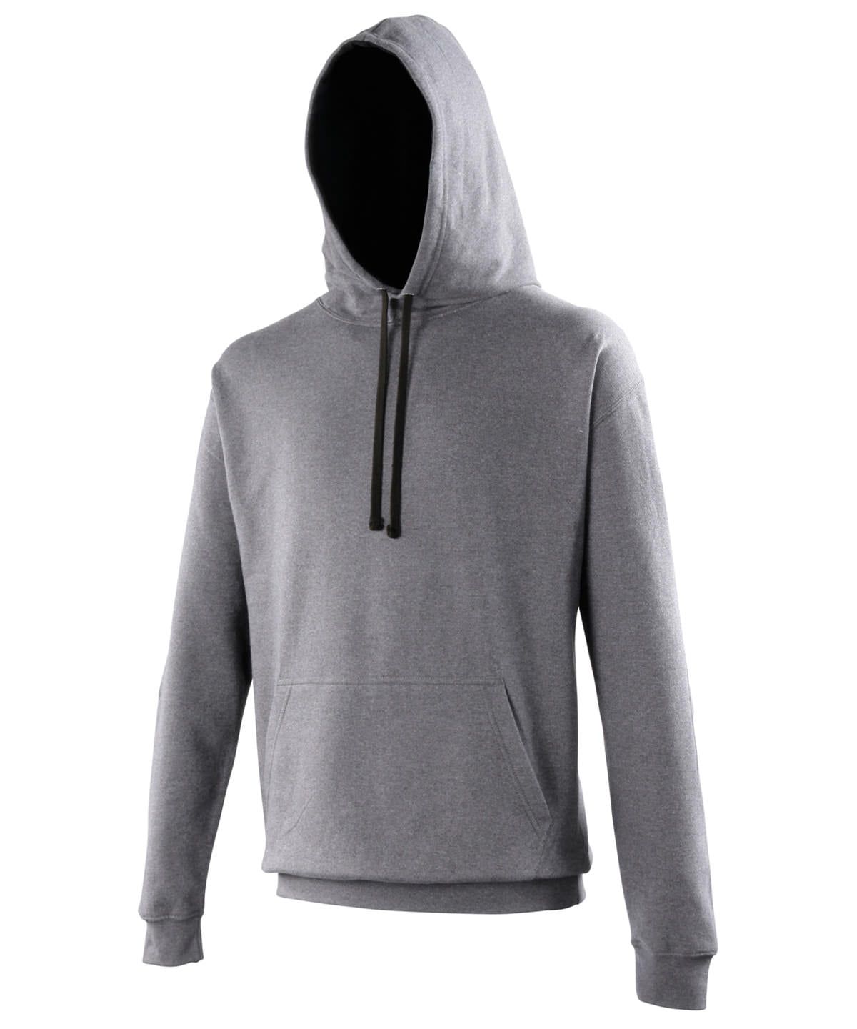 Varsity hoodie - Charcoal/Jet Black