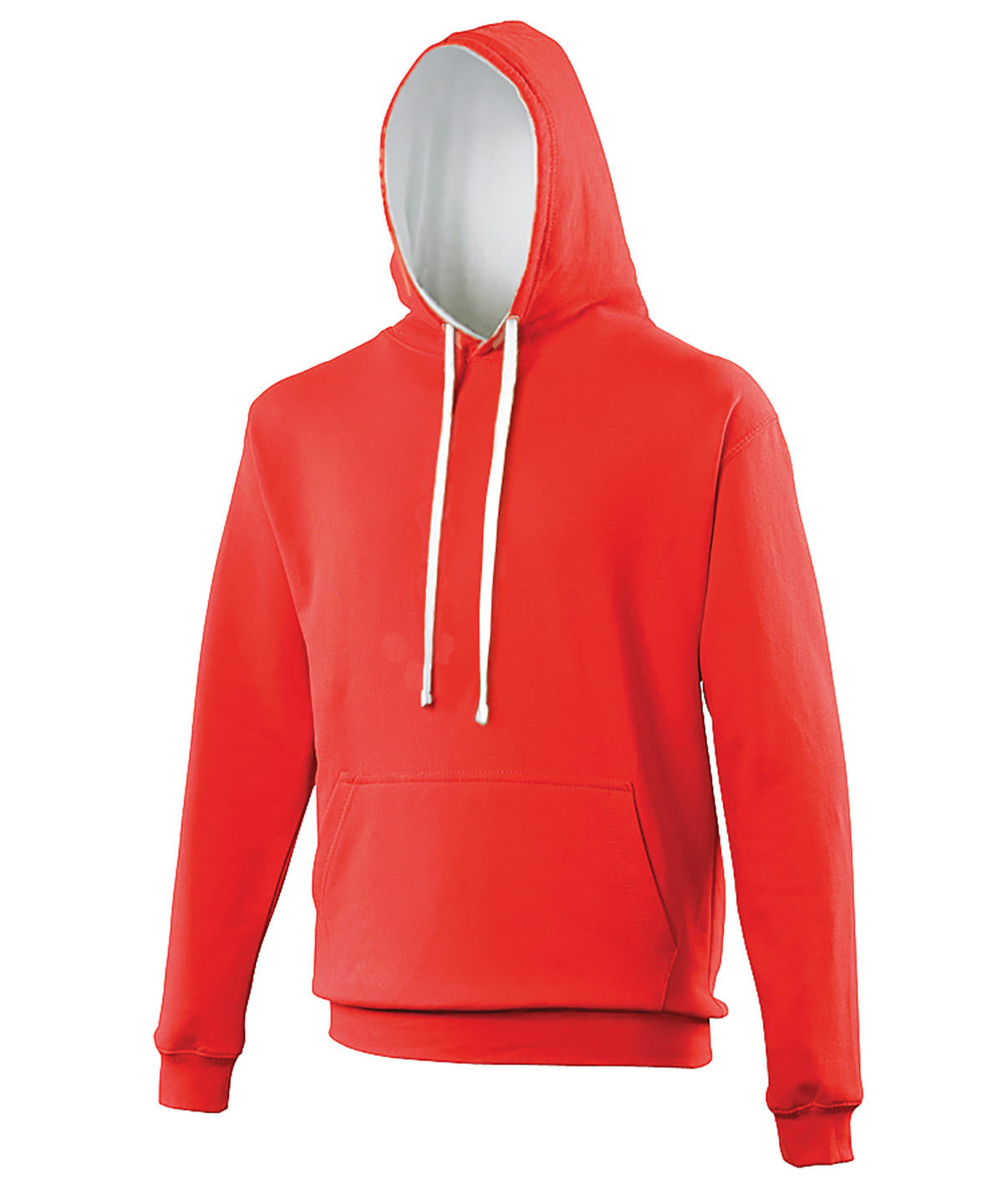 Varsity hoodie - Fire Red/Arctic White